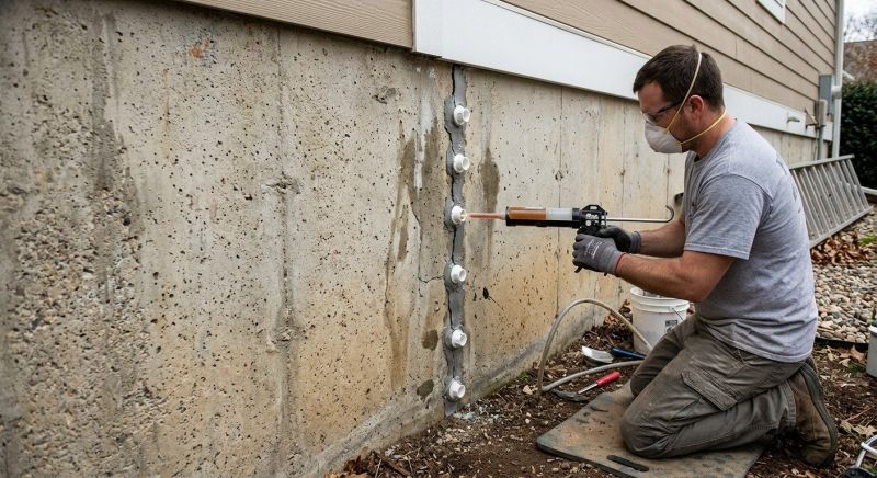 Basement Crack Repair in Crystal River, FL