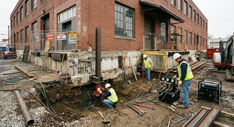 Commercial Foundation Repair in Crystal River, FL