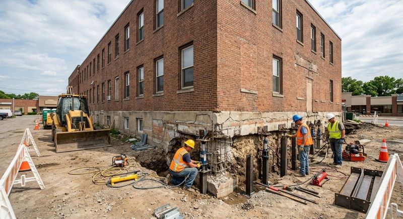 Commercial Foundation Repair in Crystal River, FL