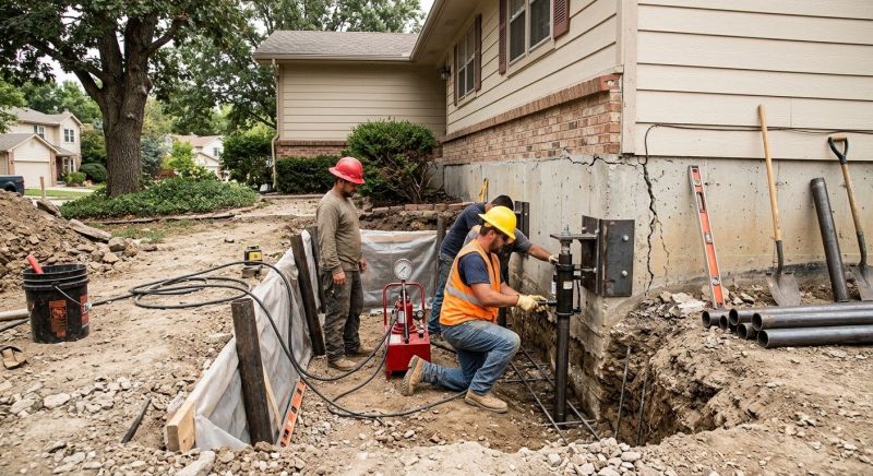 Concrete Foundation Repair in Beverly Hills, FL