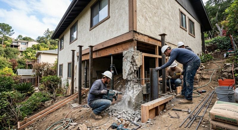 Concrete Foundation Repair in Dunnellon, FL
