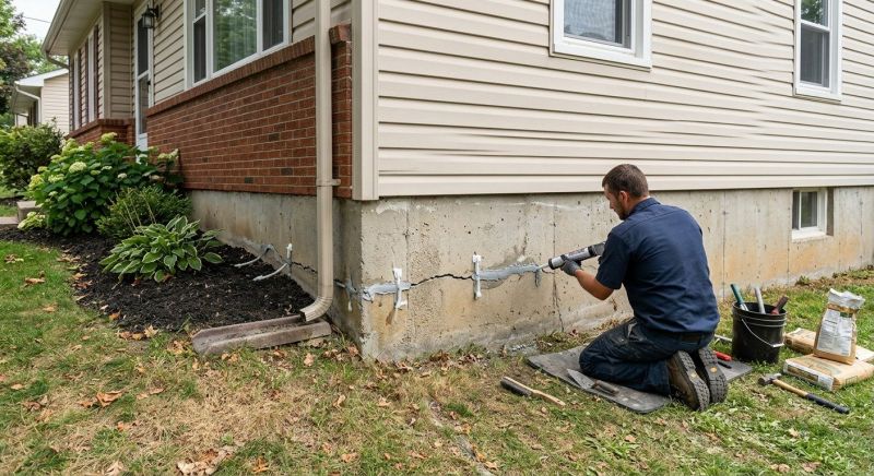 Cracked Foundation Repair in Lecanto, FL