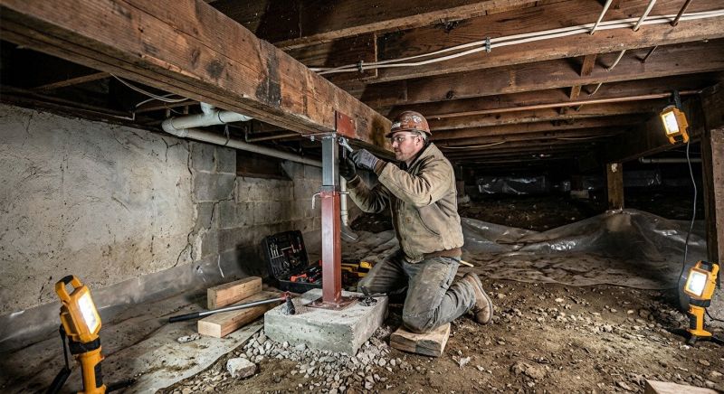 Crawlspace Foundation Repair in Beverly Hills, FL