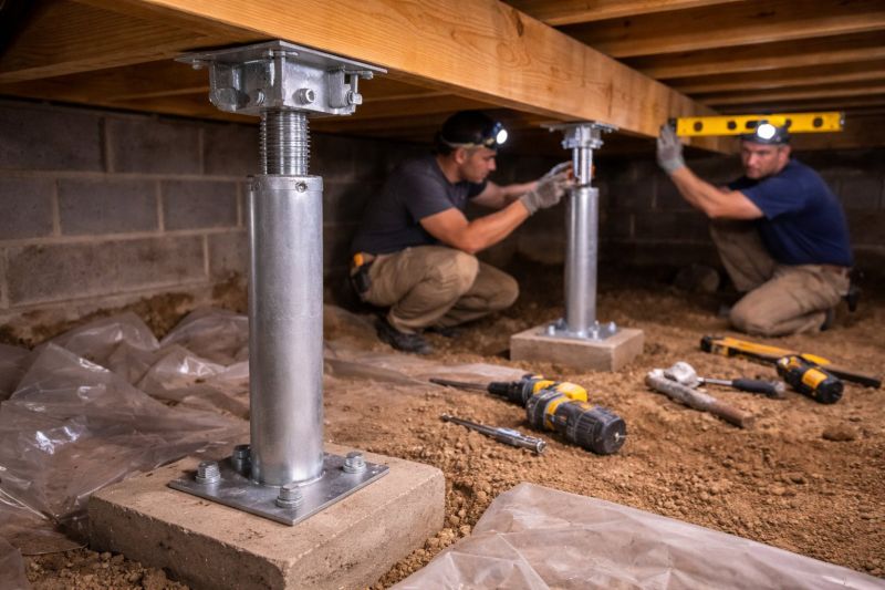 Crawlspace Structural Repair in Crystal River, FL