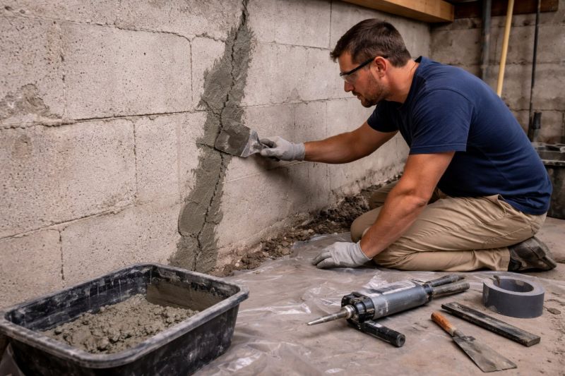 Foundation Crack Repair in Dunnellon, FL