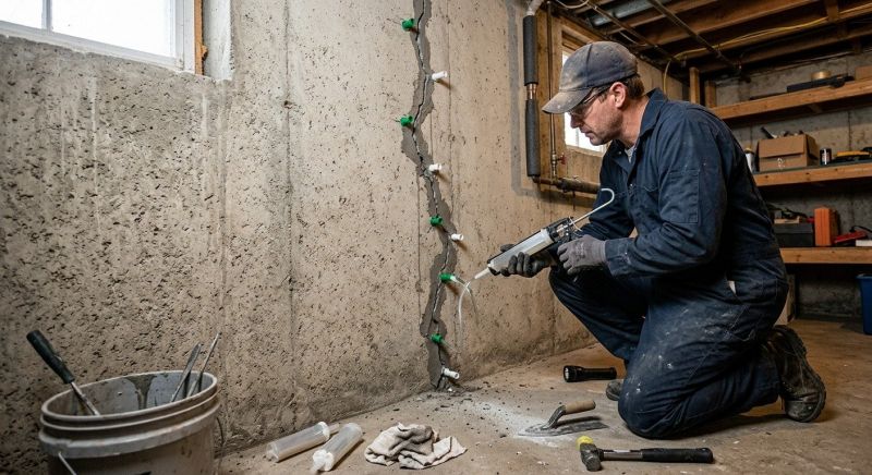 Foundation Crack Repair in Hernando, FL