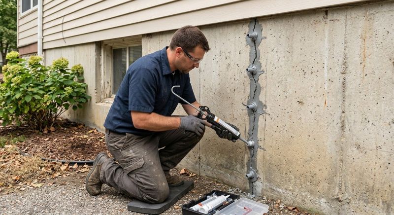 Foundation Crack Sealing in Crystal River, FL