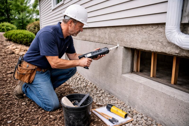 Foundation Crack Sealing in Crystal River, FL