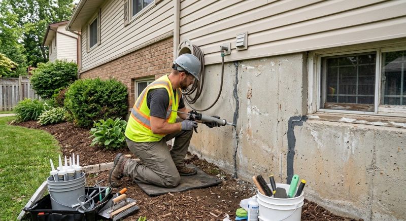 Foundation Crack Sealing in Crystal River, FL