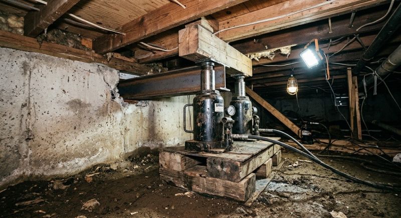 Foundation Jacking in Beverly Hills, FL