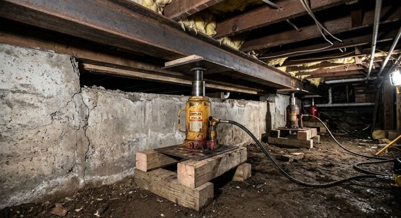 Foundation Jacking in Dunnellon, FL