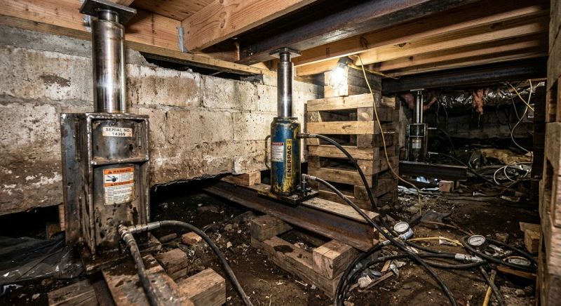 Foundation Jacking in Inverness, FL