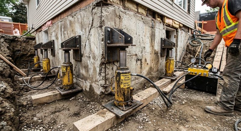 Foundation Jacking in Lecanto, FL