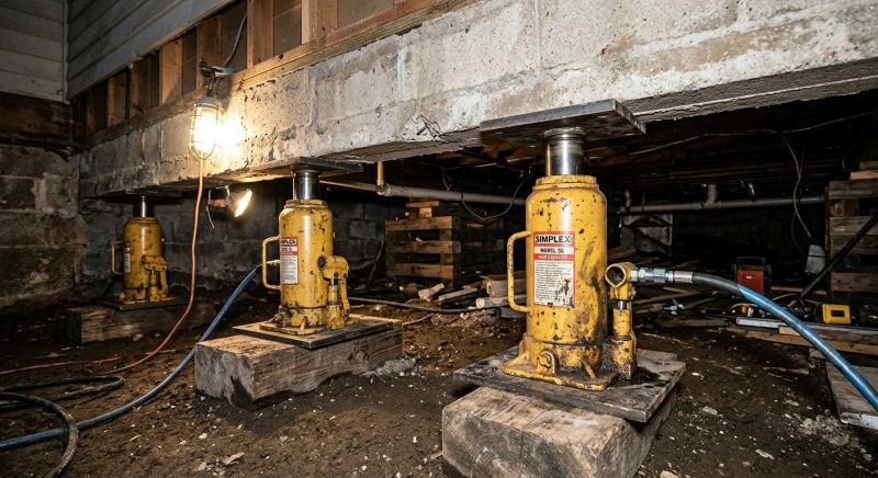 Foundation Jacking in Crystal River, FL