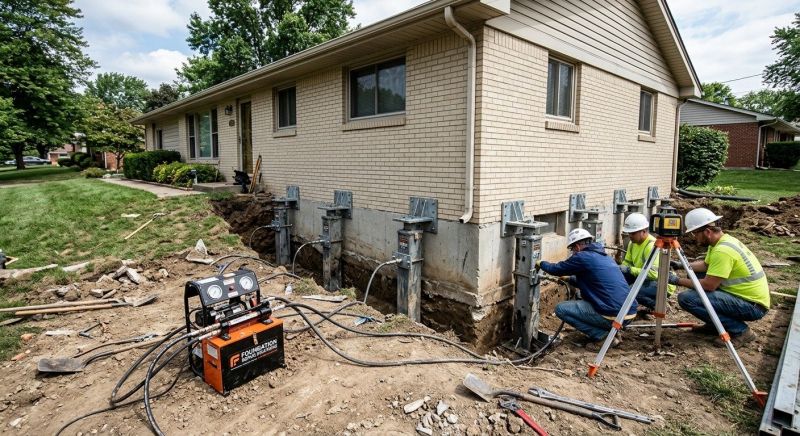 Foundation Pier Leveling in Crystal River, FL