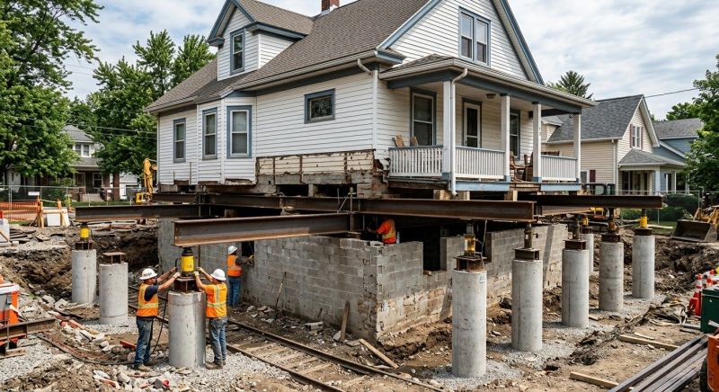 Foundation Raising in Crystal River, FL