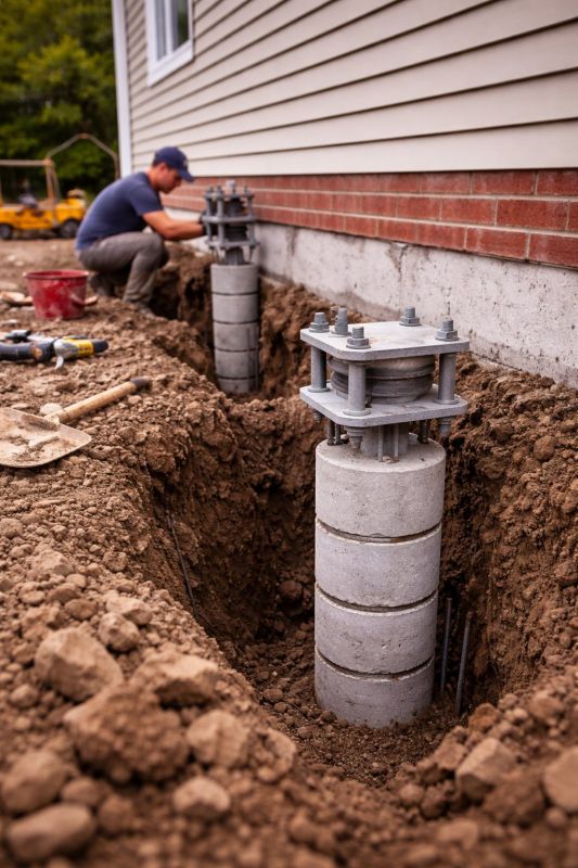 Helical Piers Installation in Crystal River, FL