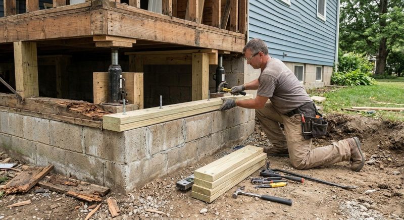 House Foundation Repair in Crystal River, FL