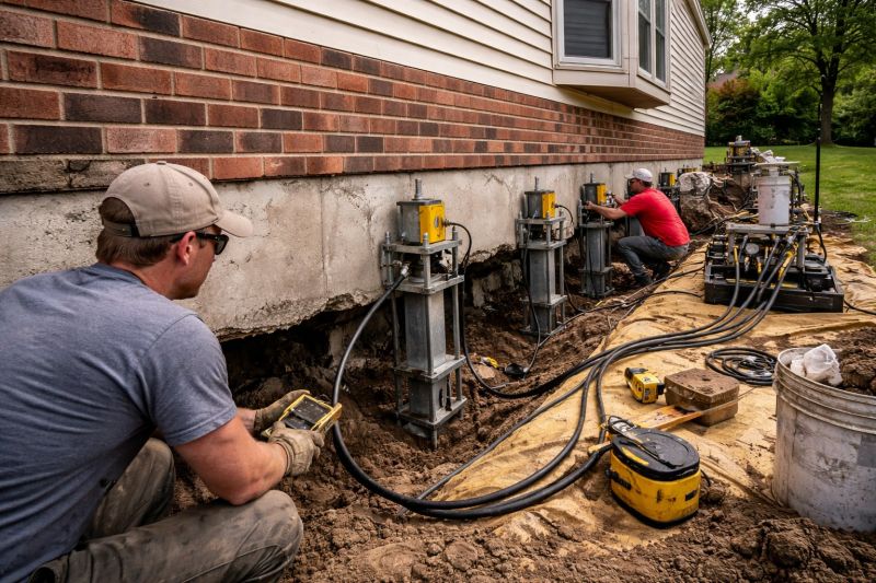 Settling Foundation Service in Inverness, FL
