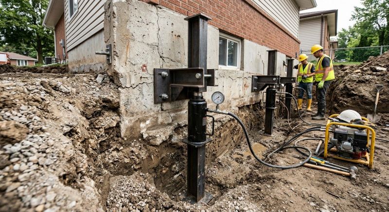 Sinking Foundation Lifting in Crystal River, FL