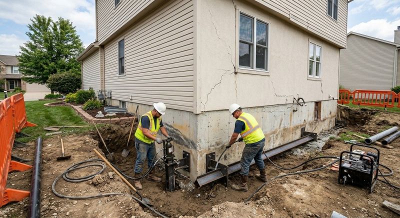 Sinking Foundation Repair in Hernando, FL
