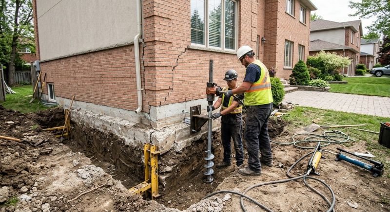 Sinking Foundation Repair in Hernando, FL