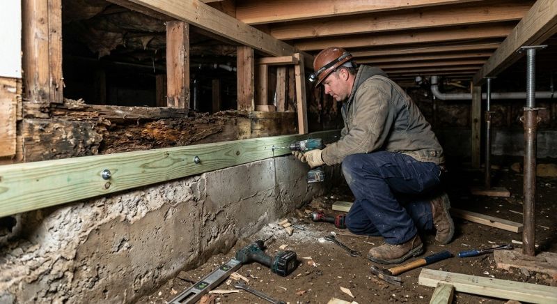 Sinking Foundation Repair in Homosassa, FL