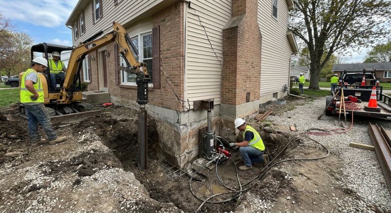 Sinking Foundation Repair in Lecanto, FL