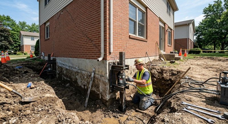 Sinking Foundation Repair in Crystal River, FL