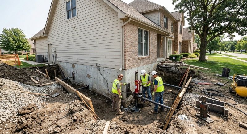 Sinking Foundation Repair in Crystal River, FL