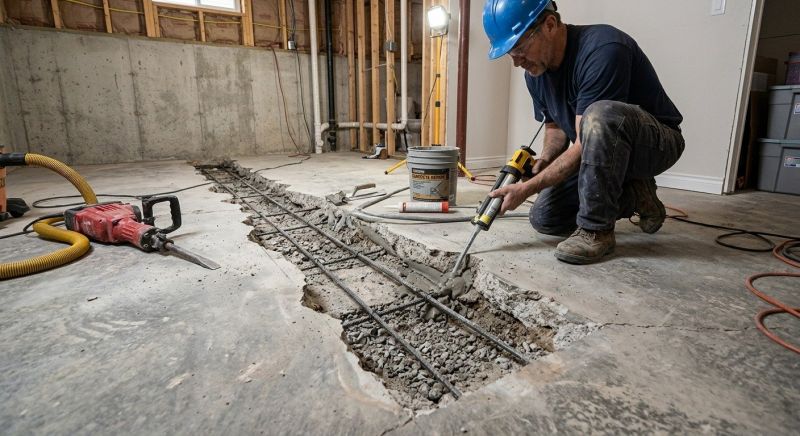 Slab Foundation Repair in Crystal River, FL
