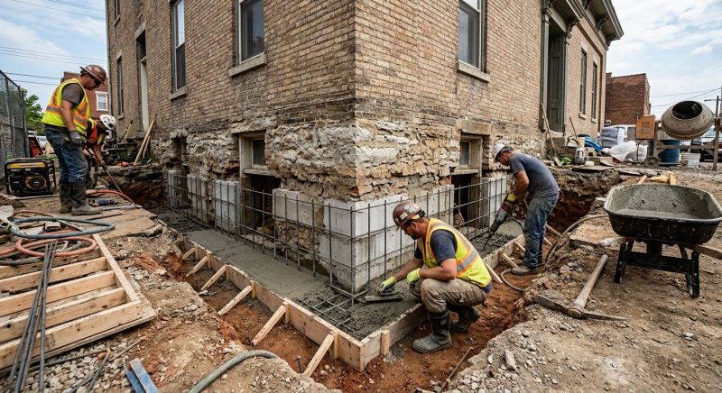 Structural Underpinning in Crystal River, FL